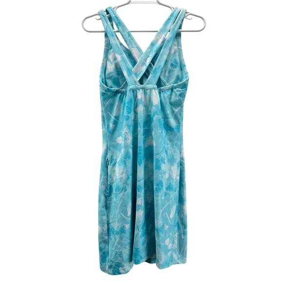 Title Nine Cirque De La Vie Dress Sugar Pine Blue White Small - Picture 3 of 14